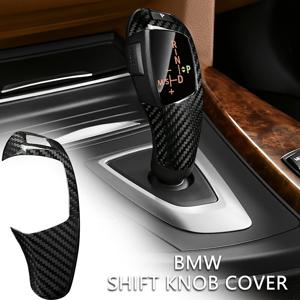 TEMU BMW 모델 F01-F04, F07, F10, F11, F15, F16, F18, F25, F26, F30, F31, F34, F35 (2009-2020년형) 호환된 카본 파이버 블랙 기어 변속 구멍 커버 보호대