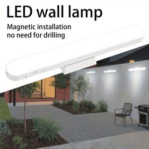 TEMU 1개 야외 조명, 크리스마스, 할로윈 파티 장식 조명, 캠핑 조명, LED 벽 조명, 처마 조명, 독서 조명, 정원 파티 장식, 축제 장식, 외벽 조명, 야외 하이킹 및 캠핑 조명, 야외 장식, 캠핑 필수품, 현대적 조명, 모던 장식, 충전식 배터리, 가벼운 디자인, 파티 장식 조명, 캠퍼, 홈 데코레이터 할로윈 장식, 크리스마스 장식