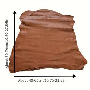 TEMU 양가죽 - 0.7~0.8mm 두께, 천연 곡물 소재, 부드럽고 내구성 강한 풀그레인 가죽 (의류, 가방, 휴대폰 케이스, DIY 공예, 귀걸이, 헤어 액세서리용)