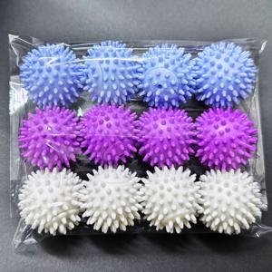 TEMU 12개 재사용 가능한 매직 세탁 볼 - 섬유 유연제, 매듭 방지, 부드러운 청소를 위한 물 강화, 내구성 있는 PVC 소재, 다양한 색상(흰색/파란색/보라색), 모든 세탁기에 적합, 세탁 필수품, 세탁 볼, 세탁실 액세서리, 세탁실 필수품, 세탁실 용품, 세탁실 액세서리, 세탁실 필수품, 세탁실 용품