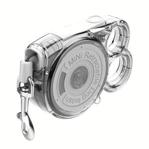 TEMU 10피트 리트랙터블 개 리쉬, 원버튼 잠금 - 내구성 있는 ABS, 가벼우면서 반사 나일론 로프, 소형견 및 고양이용, 자동 리트랙션, 길이 , 애완동물 산책에 이상적, 애완동물 리쉬|리트랙터블 리쉬|내구성 있는 ABS 리쉬