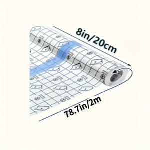 TEMU 방수 타투 커버 스티커, 투명 PU 소재 무취 접착 테이프, 쉽게 붙이고 떼는 다용도 제품 – 수영, 샤워 및 타투 보호용 다양한 사이즈 제공|타투스티커