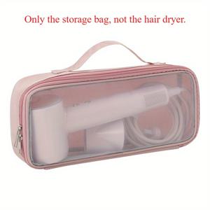TEMU 다이슨 레핀 헤어 드라이어, 스트레이트너, 컬링 아이언 액세서리 정리함, 헤어드레싱 장비 가방, 4가지 색상 선택 가능