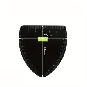 TEMU 1개 정밀 눈썹 매핑 도구 - 측정 및 전송 기능, 자연스러운 눈썹 모양을 위한 빠른 드로잉 가이드, 초보자와 전문가용 내구성 있는 슬림 디자인, 전원 필요 없는 메이크업 보조기, 눈썹 성형 도구, 사용하기 쉬운 고품질 도구, 전문 메이크업 아티스트를 위한