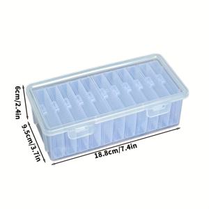 TEMU 11개 페인팅 트레이 세트, 1개의 외부 보관함 포함, 뚜껑이 있는 아트 트레이 & 라인업 트레이, 업그레이드된 볼록 바닥 디자인으로 효율적인 크래프팅