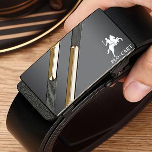 TEMU 남성용 럭셔리 자동 버클 벨트 - 무드릴 원터치 조절 시스템, PU 가죽 합금 버클, 블랙 골든톤 액센트 - 비즈니스 캐주얼 드레스 벨트 (오피스/청바지 & 정장) - 내구성과 스타일리시한 선물 (생일/크리스마스), 표준 사이즈, 여성용 벨트 버클 포함, 플러스 사이즈 대형 벨트