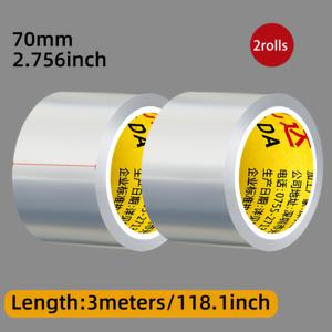 TEMU 헤비듀티 투명 양면 나노 테이프 - 창문, 유리, 어항, 주방 카운터탑 및 싱크대 가장자리용 고점착 플라스틱 밀봉 테이프 - 강력한 접착 방수 틈새 필러, 쉬운 적용 및 제거, 잔여물 없음, 매끄러운 디자인, 내구성 있는 접착제