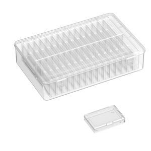 TEMU 30개 페인팅 트레이 뚜껑 포함 - 정리용 컨테이너, 볼록한 바닥의 스택 가능 크래프트 트레이, 아트, 비즈, 주얼리 만들기, 공예용 - 공간 절약 보관, 페인팅 키트 및 DIY 프로젝트 호환 - 초보자와 전문가에게 이상적, 비즈 보관, 안전한 뚜껑 디자인, 내구성 있는 플라스틱 트레이, 컴팩트 스토리지, 견고한 구조, 취미 정리함|보석십자수