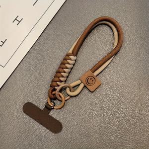 TEMU 다기능 손뜨개폰 끈, 낙하 방지 및 도난 방지 디자인의 아웃도어 스포츠 손목 스트랩, 탈착식 키체인, 카메라 코드, 무료 폰 펜던트, 소형 루프 - 7가지 색상 제공