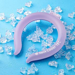 TEMU 아이스 넥 쿨러 쿨링 밴드 -18도 자동냉각 스카프 대 소 투명