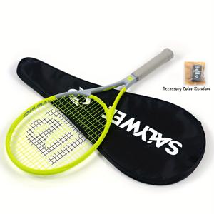 TEMU SALYWEE 복합 카본 파이버 테니스 라켓, 초경량 고품질 프로페셔널 프레임, 102제곱인치 헤드 사이즈, 16×19 프리스트링 패턴 & 그립 테이프 포함, 무료 가방 및 오버그립 제공|테니스가방