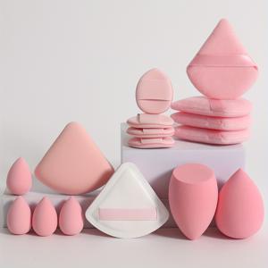 TEMU 16피스 메이크업 도구 세트, 2개 플라워 슈가 퍼프 & 4개 루즈 파우더 퍼프 & 4개 미니 에어 쿠션 퍼프 & 2개 메이크업 스펀지 & 4개 미니 뷰티 블렌더. 액체/크림 파운데이션 혼합용 스펀지, 라텍스 프리 웻/드라이 사용 가능, 모든 라이트 베이지 타입에 적합