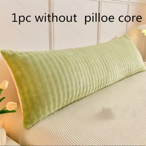 TEMU 1pc 아늑한 푹신한 버블 플리스 베개 커버 - 빠른 따뜻함, 양면, 기계 세탁 가능, 폴리에스터, 인쇄 없음, 퀼팅 공예, 더블 베개에 이상적, 아늑한 침구 액세서리|양면 디자인|부드러운 질감의 원단, 베개용