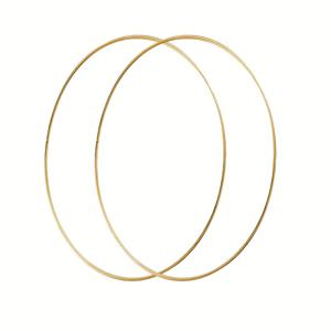 TEMU 2/4개 플로럴 링, 공예용 메탈 후프, 원형 웨딩 센터피스 장식, 리스 링 후프 레이스 벽 아트 제작 (골드), 공예 용품,우아한 후프,빈티지 반지,고품질 금속,공예 반지,화환 걸이,DIY 취미 애호가