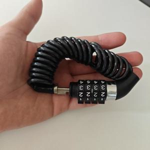 TEMU 4자리 조합 자물쇠, 내구성 있는 소재, 가볍고 튼튼한 디자인, 자전거 및 보안 보호용, 헬멧 보관 및 야외 여행 액세서리에 적합