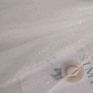 TEMU 1야드 (1개) 반짝이 파우더 스프레이 메쉬 원단 - 파스텔 핑크, 퍼플, 블루, 틸, 라벤더, 웨딩 드레스, 파티 스커트, 프로미서 가운 소재 - 손세탁 전용 우아한 정장용 원단, 휘슬리한 질감, 매끄러운 터치