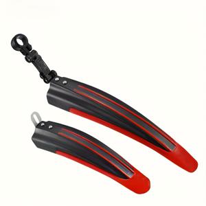 TEMU 2개 조절 가능한 자전거 머드가드, 두꺼운 PP 소재로 제작된 완벽 커버, 다양한 색상 제공, 산악자전거 및 일반 자전거 등에 적합