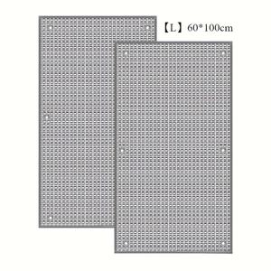 TEMU 2개 세트 창문 단열 필름 (회색 가장자리) | 두꺼운 양면 알루미늄 포일 | 비통풍형, 접착식 | 드릴링 없이 설치 가능 | 선룸, 유리창, 홈, 발코니, 욕실, 사무실 및 침실용