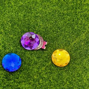 TEMU 컬러풀 디자인 골프 볼 마커 - 자석 모자 클립 & 그린 포지셔닝용 간편한 골프 액세서리, 골퍼를 위한 이상적인 선물