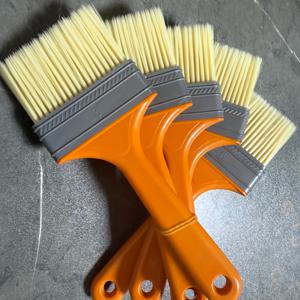 TEMU 5개 플라스틱 손잡이 브리슬 브러쉬 세트, 페인트 브러쉬, BBQ 딥프 브러쉬, 청소 브리슬 브러쉬, 산업용 브리슬 브러쉬, 페인팅 브러쉬, 3인치 5개 세트, 벽 페인팅 브러쉬, 페인터 장비, 페인터 용품, 벽지 브러쉬, 나무 색상 브러쉬, 내부 벽 페인팅, 페인트도구, 도배솔, 솔브러쉬