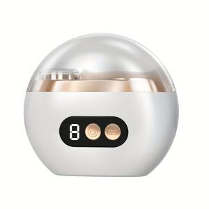 TEMU 스마트 전동 손톱깎이 & 폴리셔 2-in-1, USB 충전식, 500mAh 폴리머 배터리, 모든 계절 사용 가능, 절단 방지, 연마 및 조명 기능 – 완벽한 선물 아이디어|손톱깎이