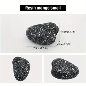 TEMU 어항 장식을 위한 1개의 레트로 성 - 수작업 수지 장식 - 향수와 매력을 더하는 어항에 노스탤지아와 매력을 더하는 창조적인 성 모양 어항 장식 랜드스케이핑 수지 바위, 어항 홈 공예 장식