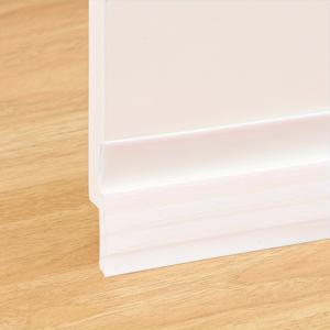 TEMU 1개 자체 접착식 도어 바닥 밀봉 스트립, 방수 스윕 바, 단열 드래프트 스톱퍼, 방음 도어 밀봉, 강력 접착제, 39인치 길이