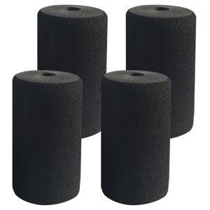 TEMU 2/4개 고밀도 폼 롤러 교체 부품, 폼 패드 교체, 7