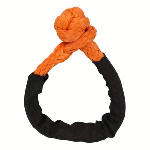 TEMU 소프트 후크, 1/2 인치 X 24 인치 소프트 후크 복구, 추가 슬리브 포함, 세일링 SUV 견인 ATV 복구 적합 빨간색, 회색, 주황색