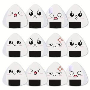 TEMU 12개 스시 밥 구슬 기타 픽 - 튼튼한 ABS, 혼합 색상, 어쿠스틱 & 일렉트릭 기타, 베이스, 우쿨렐레에 적합