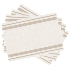 TEMU 4개 세트 리넨 세인트 더 포 시즌즈 플레이스매트, 12