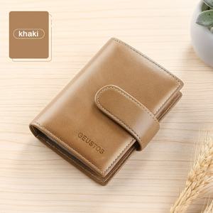 TEMU 클래식 'S 카드 홀더, 대용량 멀티 카드 슬롯 지갑, 스냅 클로저, 비닐 라이닝, 습식 클렌징으로 쉽게 청소할 수 있는 스타일리시하고 내구성이 뛰어난 ID 케이스, 여성에게 적합