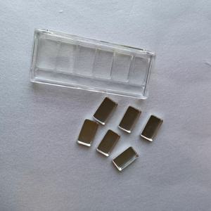 TEMU 1pc Y022 투명 플라스틱 아이섀도 팔레트 케이스, 향수 없는 DIY 메이크업 하이라이터 컨투어 립스틱 샘플 홀더 박스