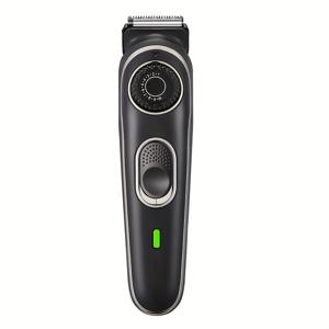 TEMU 미구안 남성용 무선 헤어 클리퍼 및 트리머 키트 - 전문가용 바버급 페이드 시스템, 인체공학적 그립, 리튬이온, 습식/건식 사용, 정밀 트리머 & 수염/머리 아웃라이너, 홈 & 살롱 그루밍용 - 페이드 헤어컷 & 대머리 면도 이상적 - 사용자 설명서 포함, 컴팩트하고 휴대용 디자인, 녹색 전원 표시등, 습식 또는 건식 헤어 커팅에 이상적