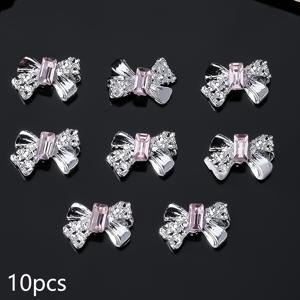 TEMU 2025 선물 10개 럭셔리 리본, 손, 발, 네일 케어 및 네일 아트 장식용 반짝이는 합성 보석, 휴일 네일 장식용 네일 아트 합성 보석 네일 아트 용품, 축제용 네일 장식,손과 발 장식,우아한 네일 액센트,정밀 절단 스톤,고품질 보석,장식용 ,뷰티 애호가들,네일