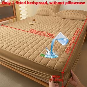 TEMU 1개 모던 소프트 통기성 방수 침대 시트 - 밝은 색상, 세탁기 사용 가능 폴리에스터, 지퍼 잠금, 모든 침대용 매트리스 보호 커버, 침구 필수품, 디자인, 튼튼한 원단|이불|매트리스커버