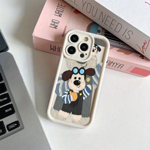 TEMU 아이폰 16 프로 맥스/16 프로/16 플러스용 오일 페인팅 마스터 개, 아이폰 15 프로 맥스/15 플러스 폰 케이스, 아이폰 14 프로 맥스/13 프로 맥스 고품질 방수 케이스, 아이폰 12 프로 맥스/11 프로/Xs 맥스/Xr/7/8 플러스용. 남성과 여성용 간단한 개인화 방수 얇은 보호 케이스.