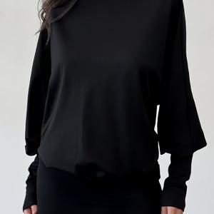 TEMU 여성용 섹시한 오프백 파티 드레스 - 정장/이브닝/클럽 의상, 블랙 바디콘 미니 스커트, 세탁 가능한 우아한 이브닝 가운, 고넥 탑, 고급 소재