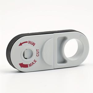 TEMU BEPSPER 조절 가능한 케이블 스트리퍼 도구 - Cat5e, Cat6, Cat6a, Cat7, Cat8용 - 효율적인 UTP, STP, SFP 코아시얼 케이블 스트리핑, 조립 불필요, 색상 코드 블레이드 포함, 화이트, 네트워크 설치, 현대적인 도구 디자인, 내구성 있는 구조