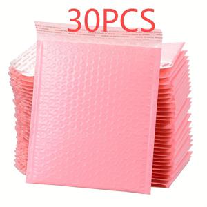 TEMU 30/50pcs 버블 가방 자체 접착 가방 코엑스트루션 필름 폼 가방 색상 자체 접착 익스프레스 패키지 가방 스트립velop 가방 휴일 패키지 (할로윈, 크리스마스, 데이, 추수 감사절)