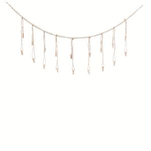 TEMU 18개의 클립과 나무 비즈가 있는 1pc 스타일의 벽걸이 사진 프레임 - 기숙사, 교실, 침실 및 가정 장식에 완벽함 - 43.3인치 벽걸이 아트 디스플레이, 교실 장식 | 스타일 | 나무 비즈 장식, 장식