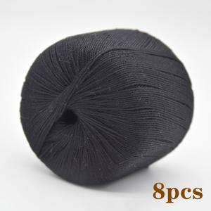 TEMU 8개 린넨 레이스 얀 - 부드럽고 내구성이 뛰어나며, 뜨개질 및 코바늘 공예, 스웨터, 스카프, 숄, 양말, 모자, 장갑, 백팩, 공예 얀에 이상적입니다. 생생한 색상| 생생한 얀 부드러운 질감 얀