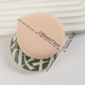 TEMU 10개입 벨벳 소프트 메이크업 믹스 스펀지 - 라텍스 프리, 크림&파운데이션 겸용, 패셔너블한 디자인, 모든 피부톤에 적합, 컨투어링 완벽, 10-40개 세트