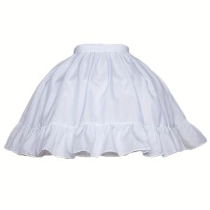 TEMU 피시아노 여성용 2호프 크리놀린 페티코트 - 웨딩 & 파티용 하이웨이스트 탄성 허리 스타일 언더스커트, 더블 레이어 소프트 네팅, 핸드워시 전용, 고급 원단