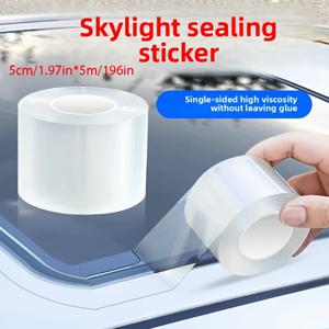 TEMU 단면 나노 테이프! 방수, 얼룩 방지 & 초강력 내구성 - 주방 기름 보호, 자동차 선루프 밀봉, 창문 바람막이에 완벽