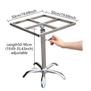 TEMU 360도 회전 스테인레스 스틸 스프레이 페인트 테이블, 오일 전달 턴테이블, 작업대용 스피닝 홀더, 산업화학 저항성, 고품질, 내구성, 내식성, 현대 산업 작업대용 완벽, 작업장 장비 | 세련된 금속 마감 | 내구성 있는 구조