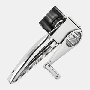 TEMU 1pc 스테인레스 스틸 치즈 그레이터 - 손전기로 회전하는 디자인, 치즈, 감자, 초콜릿, 양파를 그레이팅하기 위한 다기능 | 현대 주방에서 필수적인 주방 도구, 주방 가제트 | 세련된 주방 용품 | 내구성이 뛰어난 주방 아이템, 치즈 그레이터