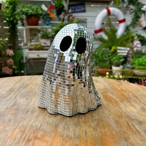 TEMU 배터리 없는 할로윈 파티 장식용 반사 시퀸즈 유리 디스코 미러 피규어 - 축제 및 휴일 홈 데코, 테마 이벤트 액세서리, 전원 필요 없음