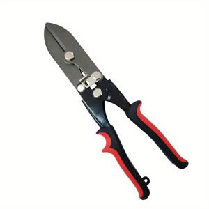 TEMU 5날 금속판 압착기, 헤비듀티 스틸 튜브 감소 플라이어, 환기구 시스템 및 스토브 파이프용 수동 시트 덕트 크림핑 도구