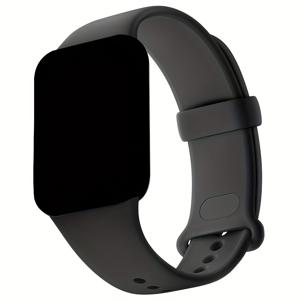 TEMU 1pc 실리콘 스포츠 밴드, Xiaomi Mi Band 8/9 Pro & Redmi Watch 4/5용, 조절 가능한 스트랩과 배포 클래스, for apple Watch용 호환 (배터리 없음), 스마트워치 액세서리